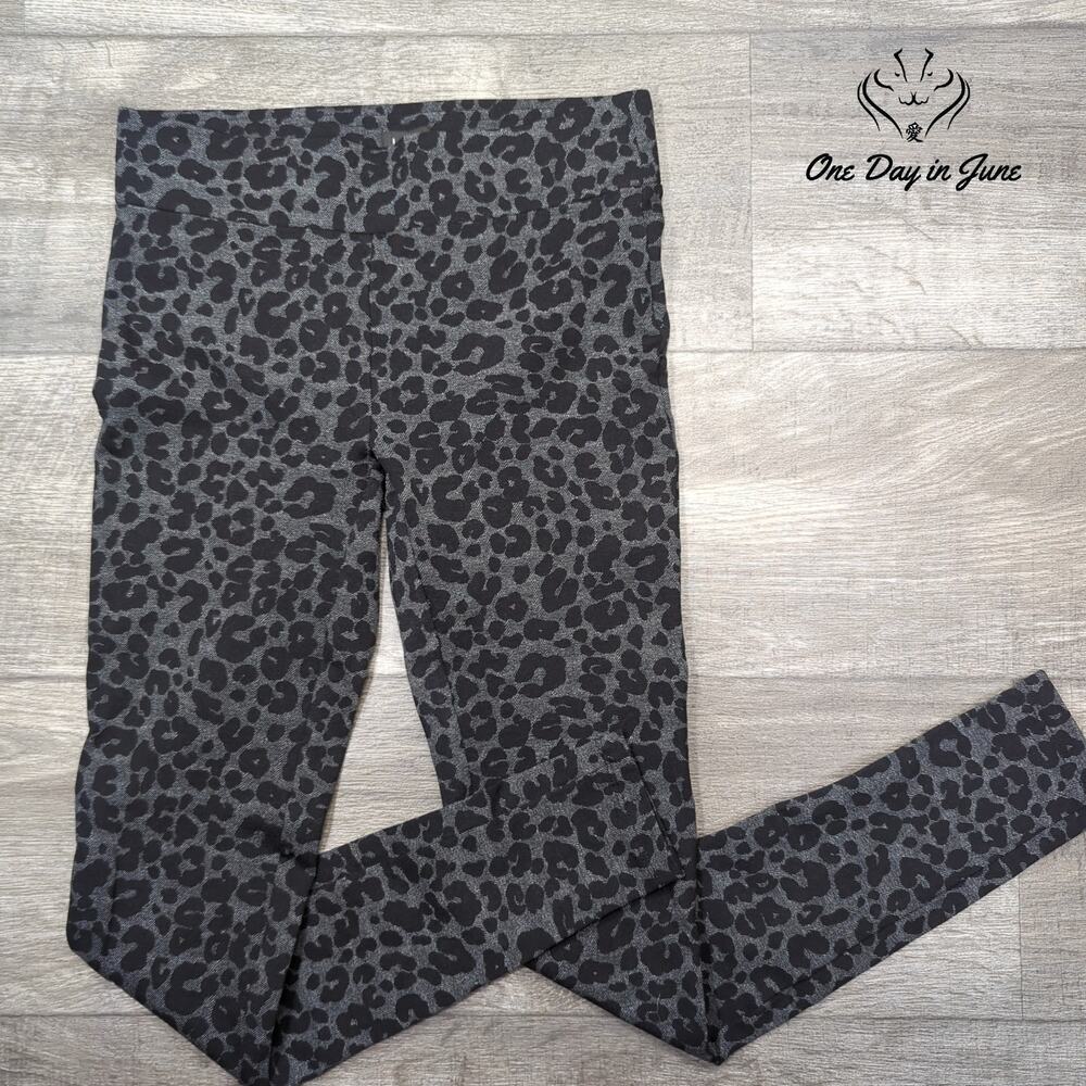 Loft Leopard Ankle Leggings Size XS